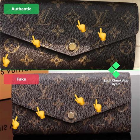 louis vuitton coin pouch fake vs real|Louis Vuitton wallet false.